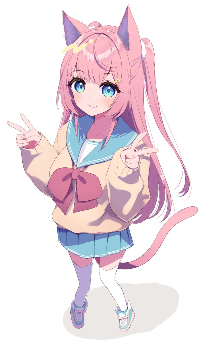 「ぶい #イラスト 」|トリノスアフロのイラスト