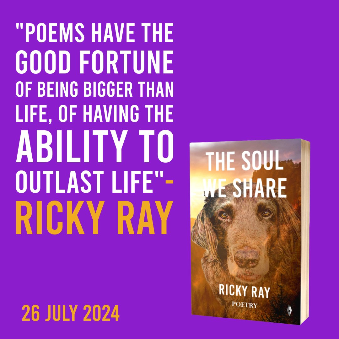 Love this from the notes section of @RickyRayPoet 's upcoming eco poetry collection, The Soul We Share!

#ecopoetry #poetry
