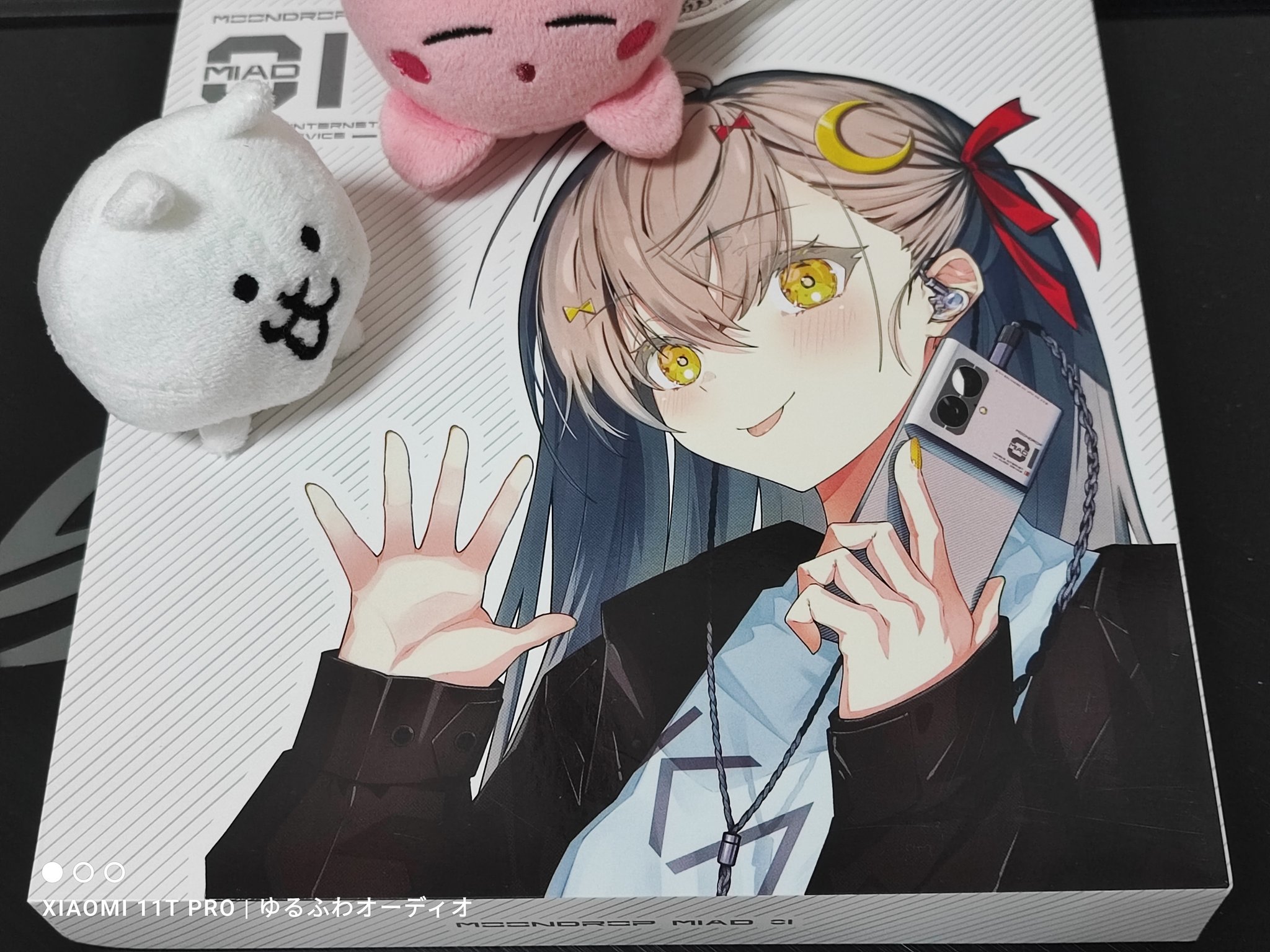 インプレ:水月雨MOONDROP MIAD01 通称「水フォン」?(MD-PH インプレ:水月雨MOONDROP MIAD01 通称「水フォン」?(MD-PH