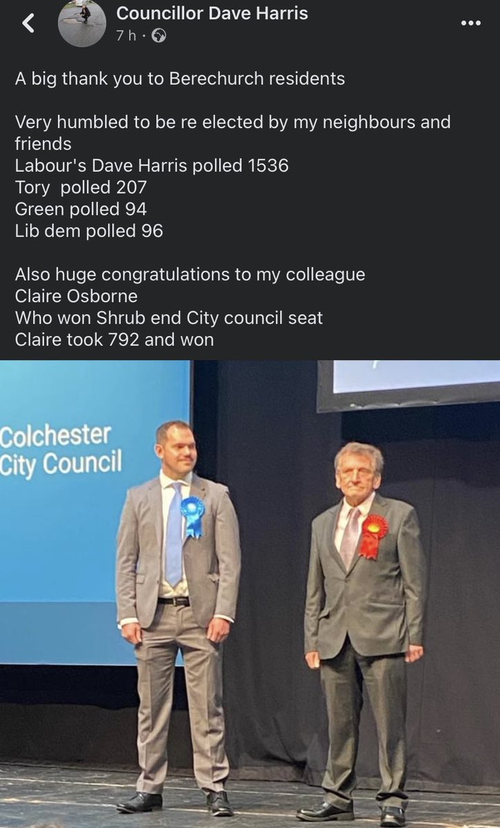 Big congratulations to our very own @CllrDaveHarris 🌹