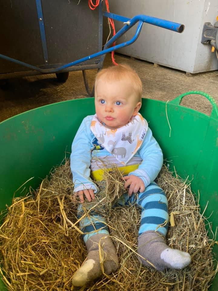 Away in a manger!