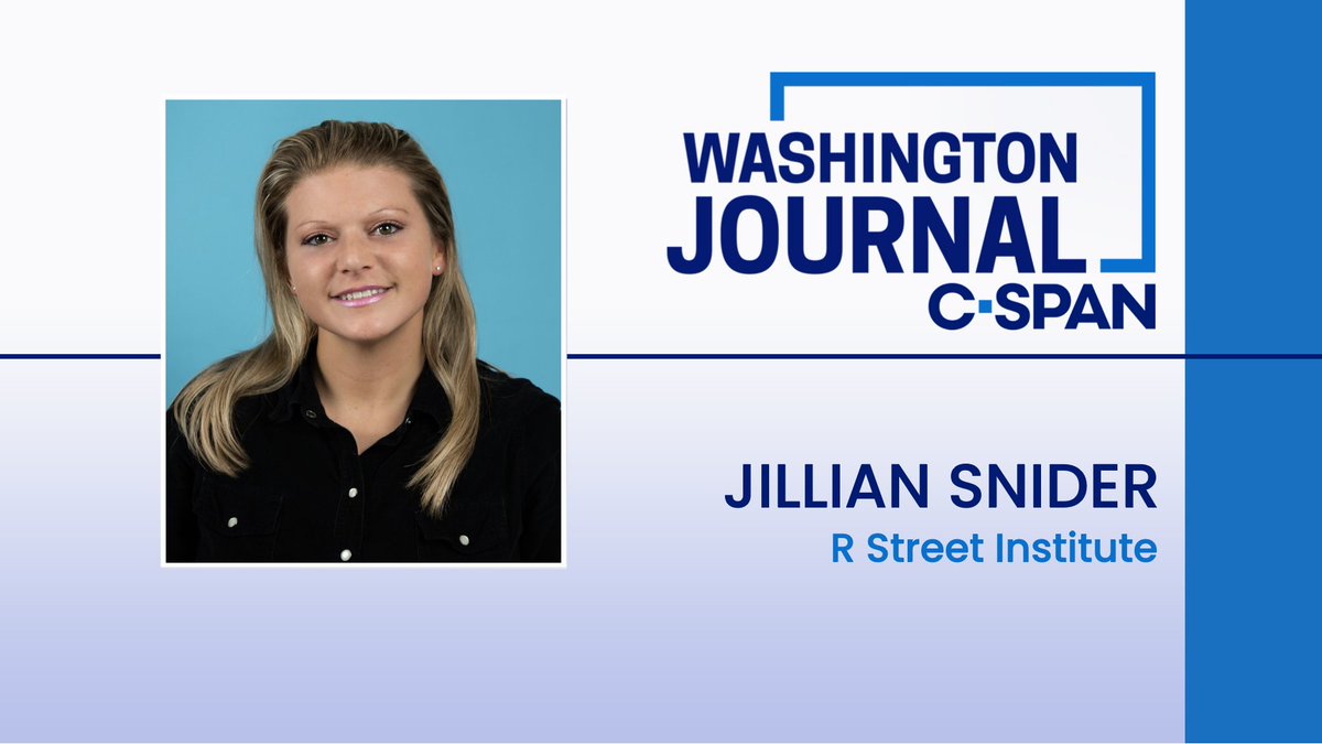 SAT| R Street Institute Criminal Justice and Civil Liberties Policy Director Jillian Snider (@IamNotAcop_Jill) discusses a new report and recommendations to increase police data transparency. Watch live at 8:00am ET!