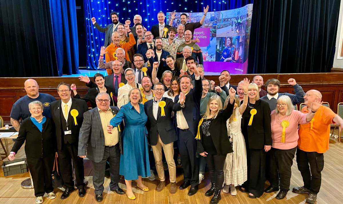 So so proud of newly elected Councillors Mike Newman in Cheadle East & Cheadle Hulme North, and Dan Oliver in Offerton!! We proved that the Lib Dems can take the fight to Labour and win 🔶❤️