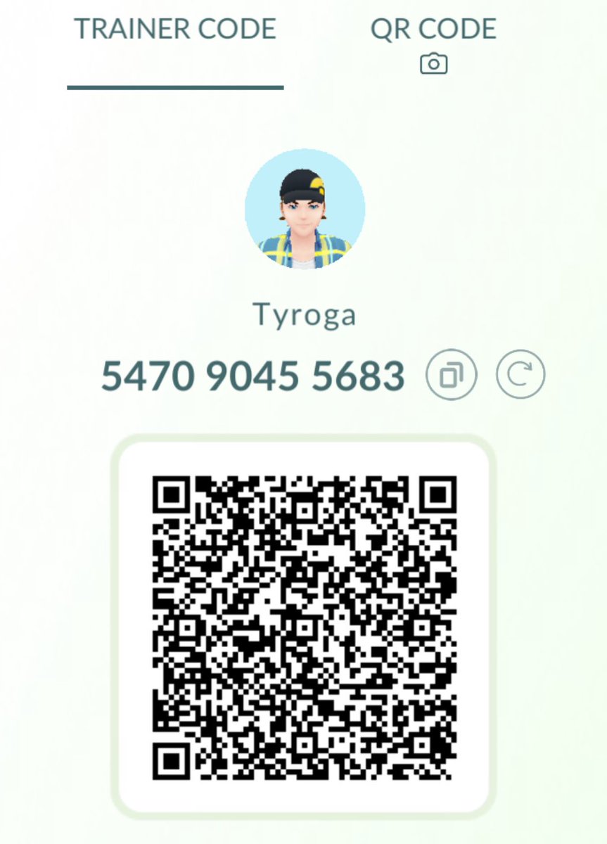 Any one still playing Pokémon Go need some friends? Here’s my code. #PokemonGOfriend