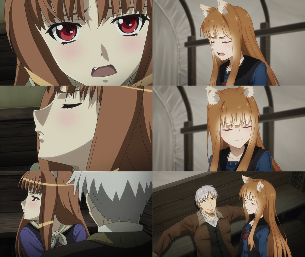 Don't hesitate to save her next time! 😤

Anime: Spice and Wolf: MERCHANT MEETS THE WISE WOLF
#spice_and_wolf
#狼と香辛料