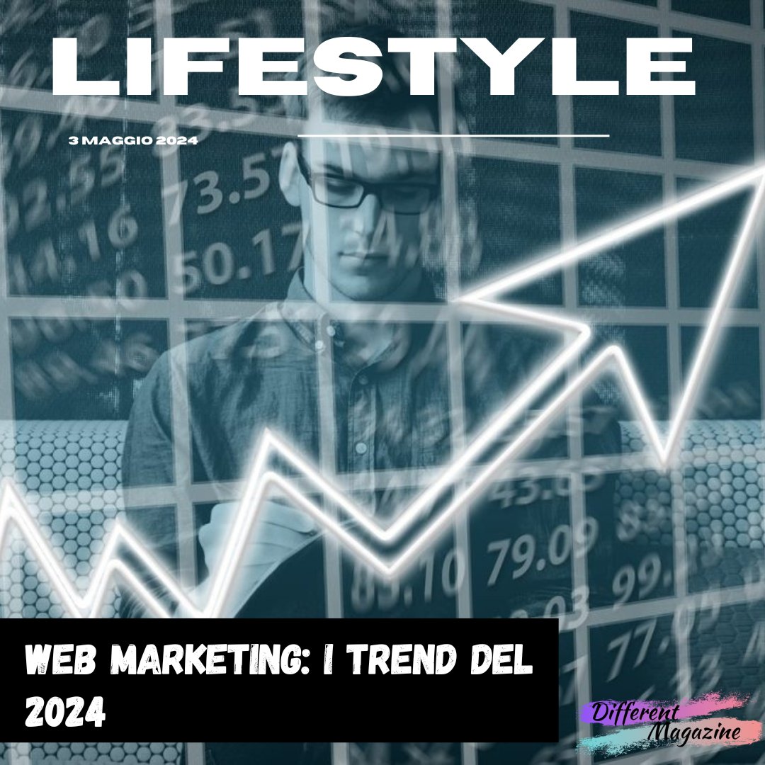 Web Marketing: i trend del 2024.
⏩ differentmagazine.it/web-marketing-…

#consumatori #engagement #intelligenzaartificiale #marketing #marketingetico #Marketingomnicanale #realtàaumentata #SEO #Videomarketing #Web #webmarketing
