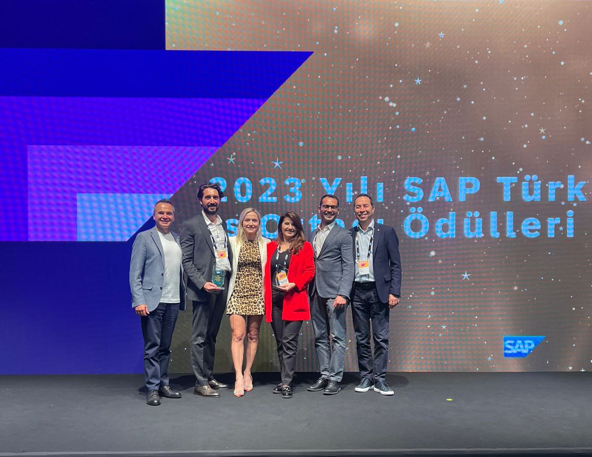 SAP’nin en üst seviye Platin | Global iş ortağı olarak, SAP Partner Kick Off etkinliğinde '2023 Top Performing ISBN Sales Partner' ve '2023 Outstanding Partner Innovation' ödüllerini almanın gururunu yaşıyoruz. #Detaysoft #SAP #UnitedVARs #SAPPartnerKickoff #SAPPartner