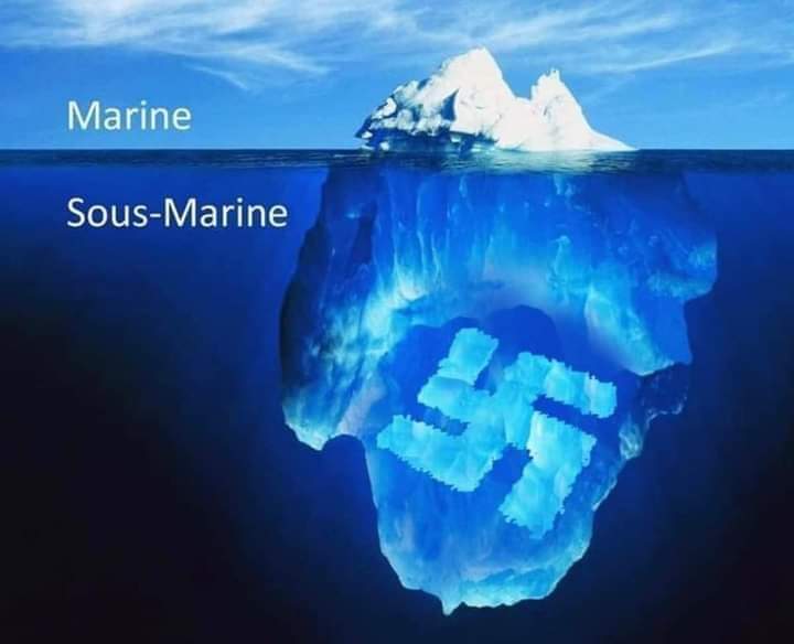 N'oubliez jamais que l'extrême droite abjecte, pro Poutine, patriotes en carton, traîtres à la France 🇫🇷, c'est ça.
#JamaisEDabjecte
 👇