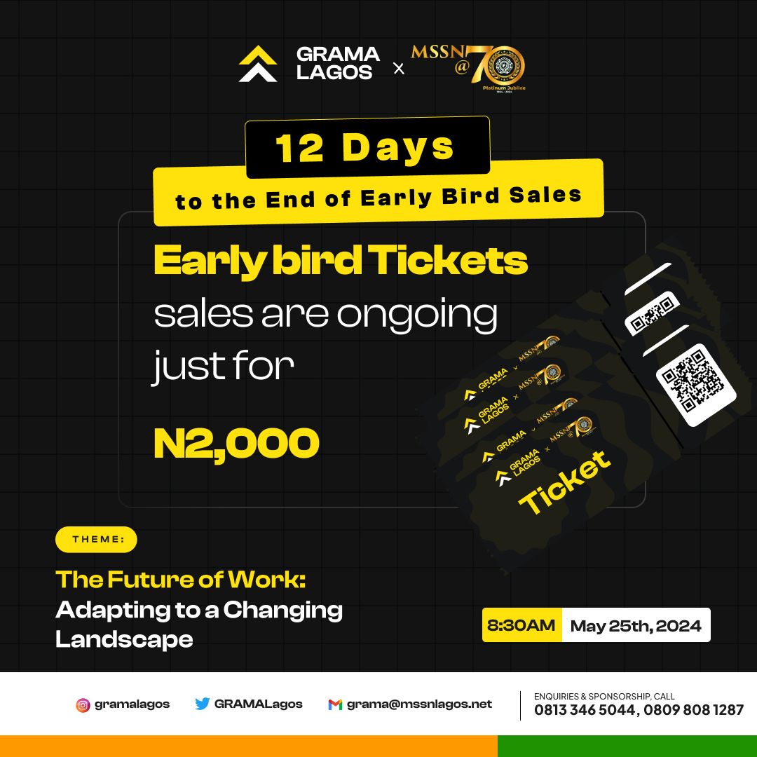 12 more days to go!

Secure your spot now for #GRAMAConference24 with the early bird ticket. 

Don't miss out on this opportunity to gain insights, network, and shape the #FutureOfWork.

#FutureOfWork
#GRAMAConference24
#AdaptingToChange