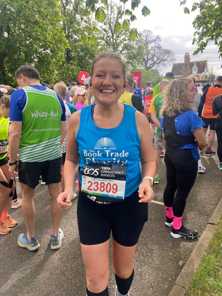 We are THRILLED that our incredible Marathon team have absolutely smashed their team target, raising a staggering £11,300 to date for The Book Trade Charity! 🙏🙏🙏THANK YOU Maddie Hanson, Jonathan Green, Nicky Ross, Lily Evans and Nick Walters - you are all BTBS HEROES!⭐️🤩👍🌟