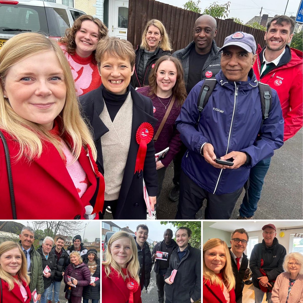 👟 32,000 steps reminding people to vote Labour, both here and in Bristol, with brilliant people who (quite literally) always go the extra mile. Thank you, team🌹