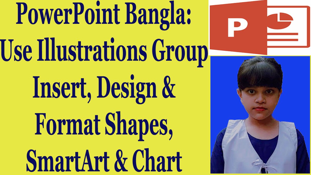 youtu.be/07pncLF7kYw
PowerPoint Bangla: Use Illustrations Group - Insert, Design & Format Shapes, SmartArt & Chart
#PowerPointBangla_UseIllustrationsGroup_Insert_Design_FormatShapes_SmartArt_Chart #UseIllustrationsGroup_InsertDesignFormatShapesSmartArtChartOnPowerPointBangla