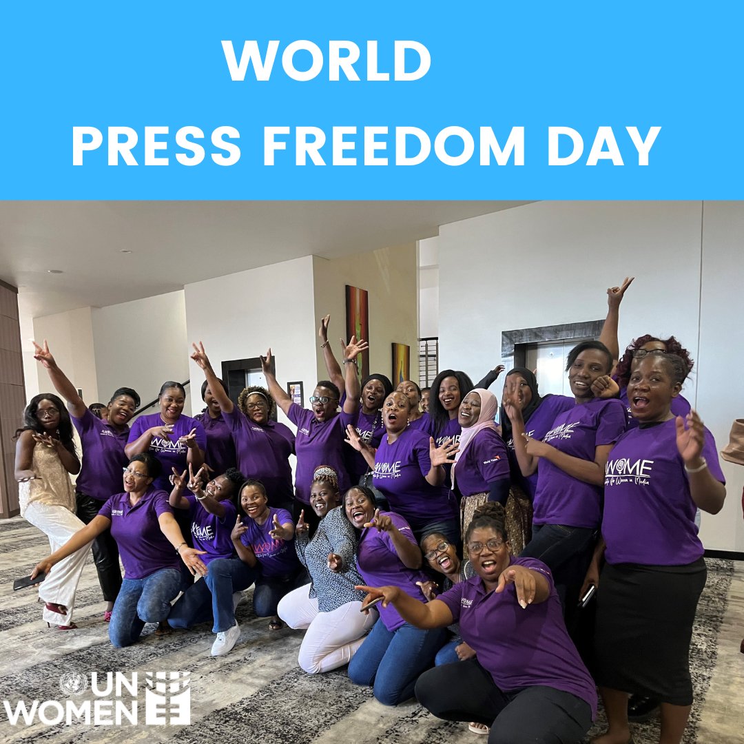Happy #WorldPressFreedomDay! At UN Women Malawi, we recognize the pivotal role of press freedom in advancing gender equality. Proud to partner with @AWOME_Malawi to amplify women's voices and advocate for #SDG5 and beyond! #PressFreedom #GenderEquality