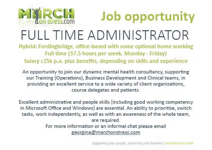 Opportunity for a top-notch administrator to join our wonderful team!
