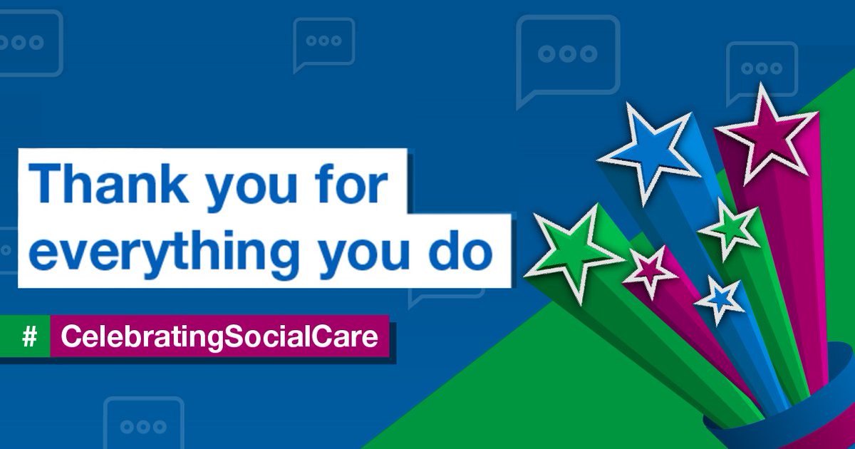 💚 As this #CelebratingSocialCare comes to an end we would like to thank everyone for their amazing work and dedication in the sector. We have enjoyed hearing your stories and the different ways your impactful work is bringing joy to people. 
🔗 bit.ly/CelebratingSoc…