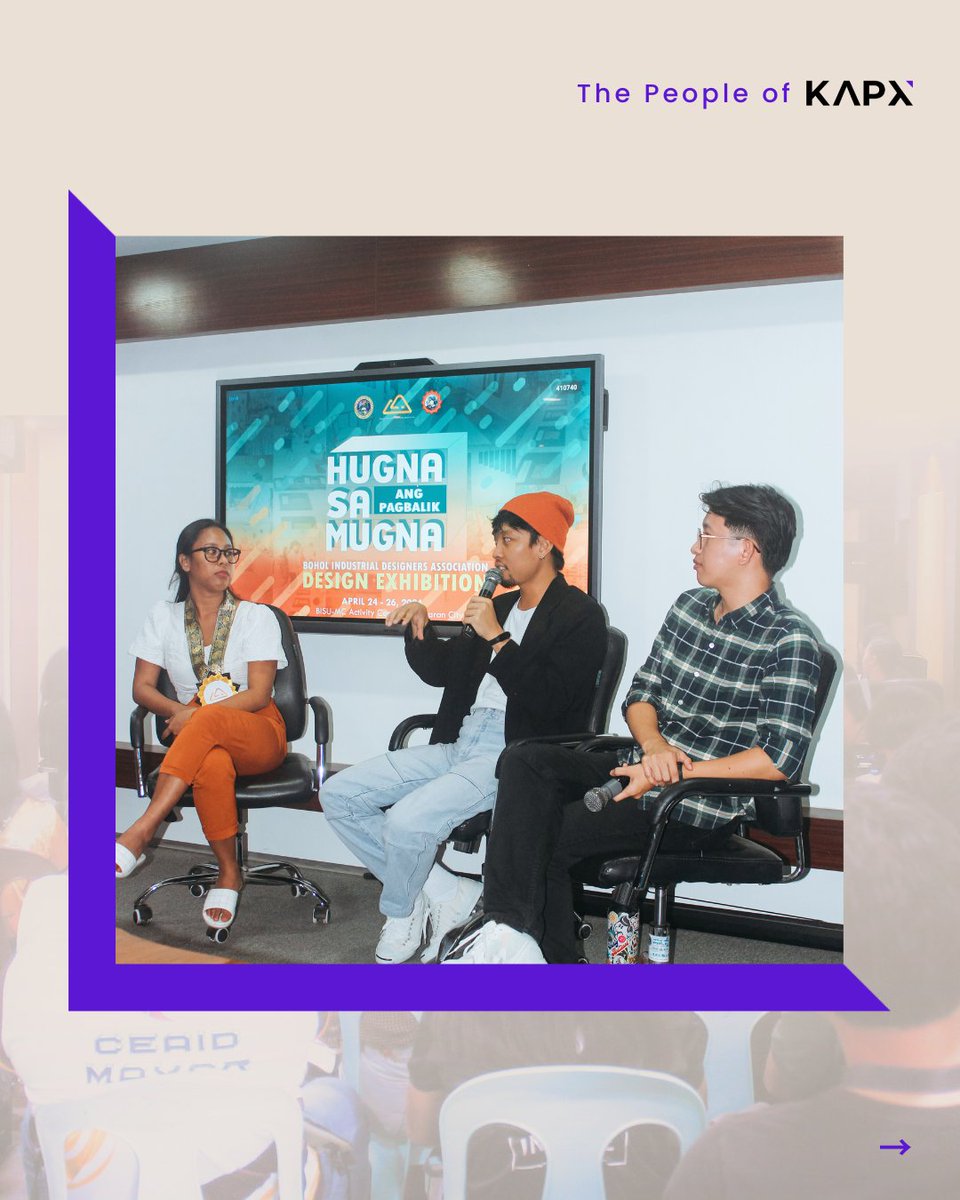 kapx_group's tweet photo. #GivingBack to our community through knowledge-sharing is something we love to see. Jolou, our graphic designer recently shared his experience with students from his alma mater, Bohol Island State University.

#KAPX #PeopleOfKAPX #AdventureStudio https://t.co/BK8AYxlaRC