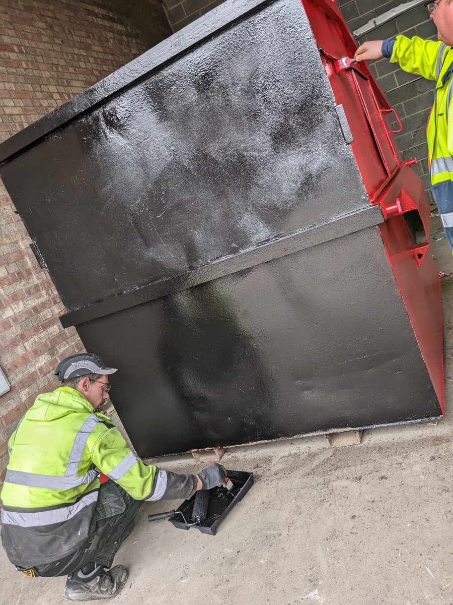Happy Friday all! 
 Here at S&amp;J we love to reuse when and where possible. This week some of our fabulous Waste Recycling Operatives have been hard at work reconditioning tired FELs giving them fresh, sparkly new leases of life! 
What a brilliant job they have done!