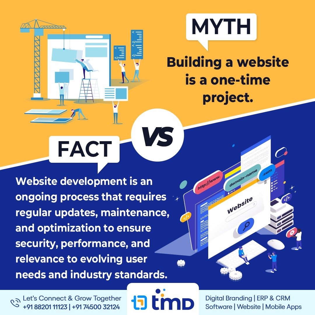 Developing and managing a website is an ongoing process that requires regular updates, maintenance, and optimization. Ensure security, enhance performance, adapt to evolving standards.

#TimD #TimDigital #website #WebsiteBuilding  #DigitalizeYourGoal #LetsGrowTogether