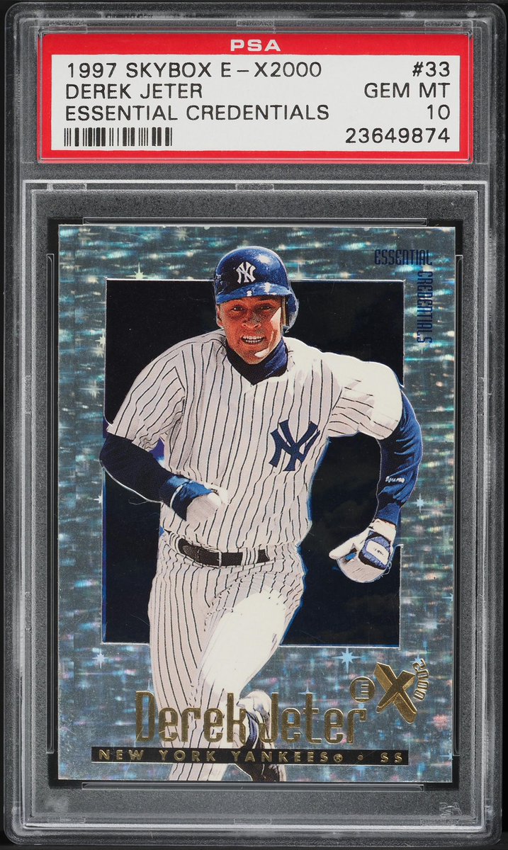 One of Jeter’s most coveted non-rookies in @PSAcard gem mint condition. 💎