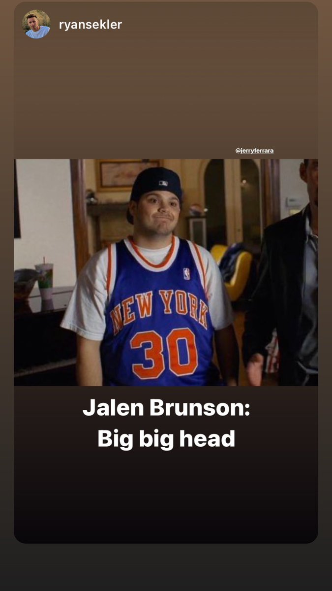 Bigger the head the bigger the star!!! Jalen Brunson! Big big head!