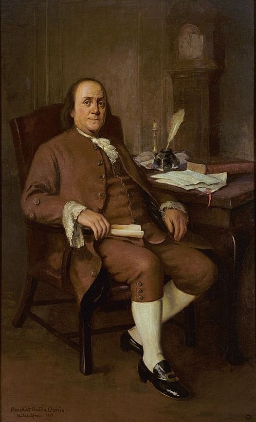 4 May 1775 Philadelphia. Benjamin Franklin appointed a member of the 2nd Continental Congress as a rep from Pennsylvania. The elder statesman’s hand would guide some of the critical first & last steps in American diplomacy. #RevWar #History #AmRev