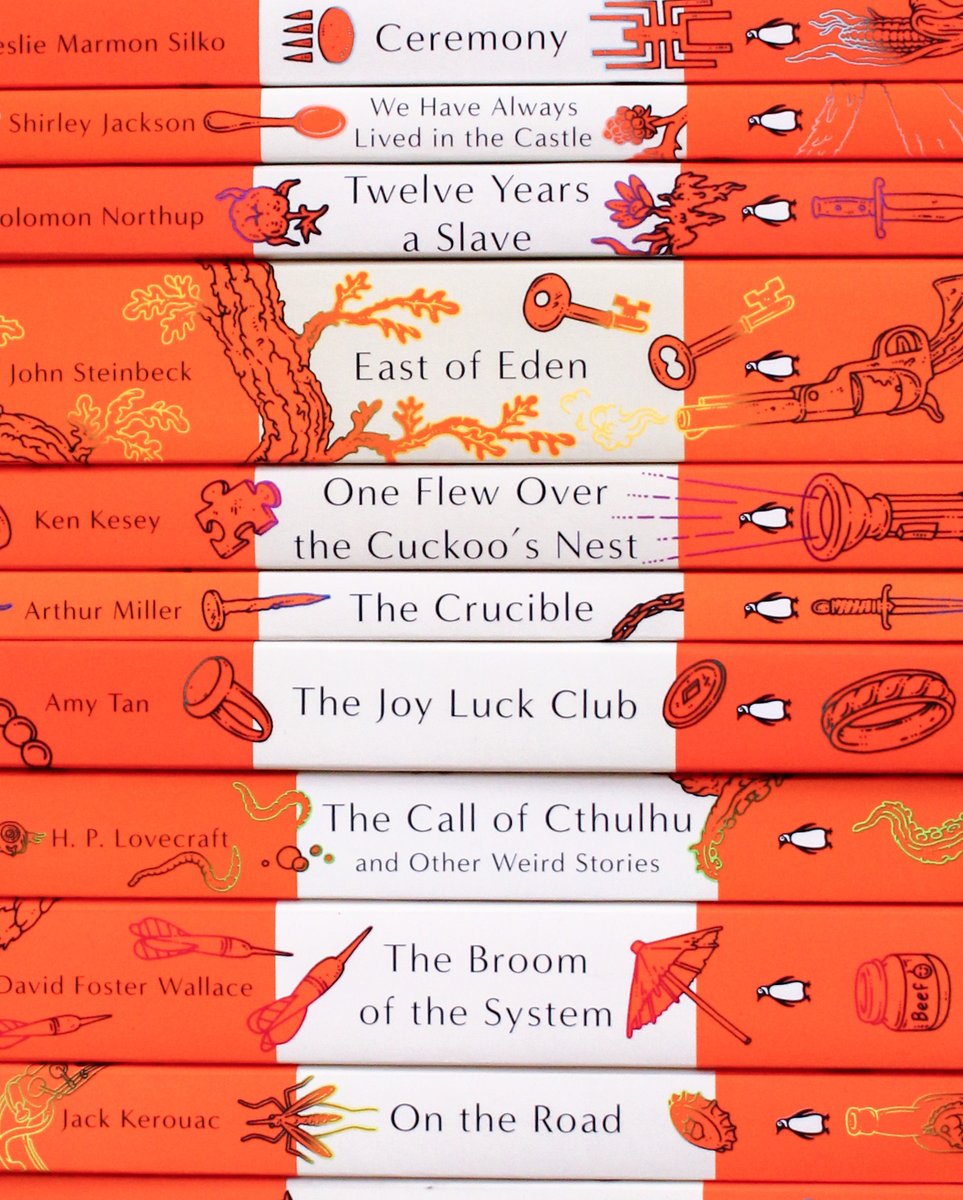 Brightening up your feeds with a stack of books from our Penguin Orange collection! 🧡📖🧡 What's on your May TBR?