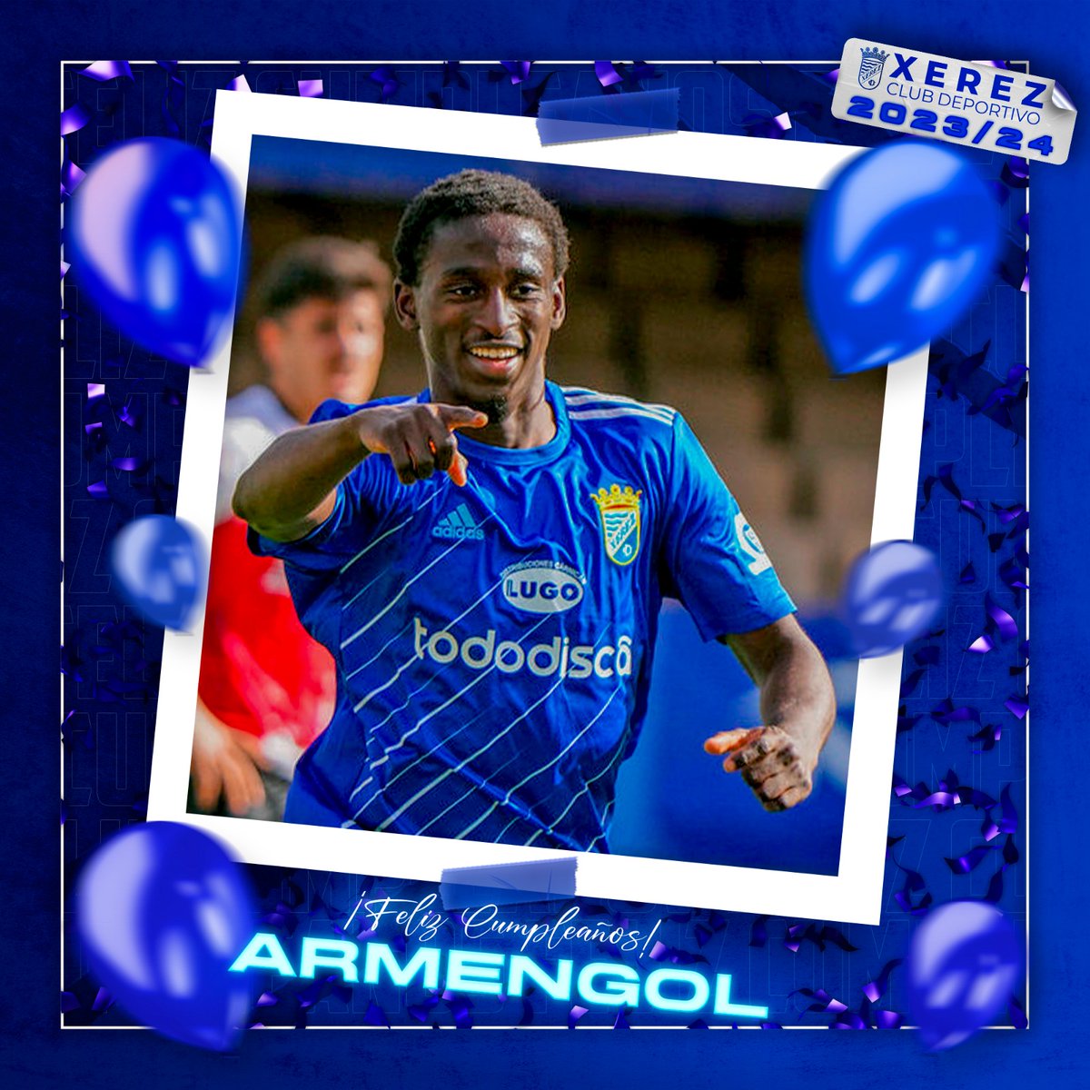 XerezCD_OFICIAL's tweet image. 🥳 ¿Y si lo celebramos por todo lo alto el domingo? ¡Feliz cumpleaños, Armengol! 🎂