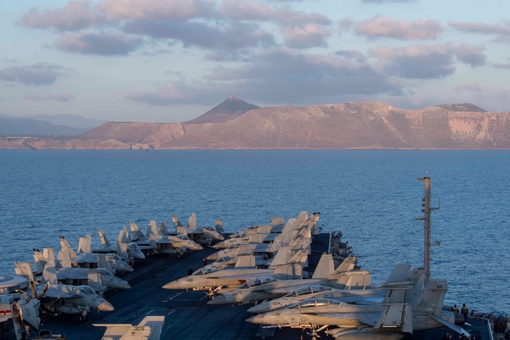 USS Dwight D. Eisenhower strike group gets first port call in months after battling Houthis. “During their time in Souda Bay, Sailors from the ships experienced Greek culture, explored the region, enjoyed local cuisine,” Navy says.