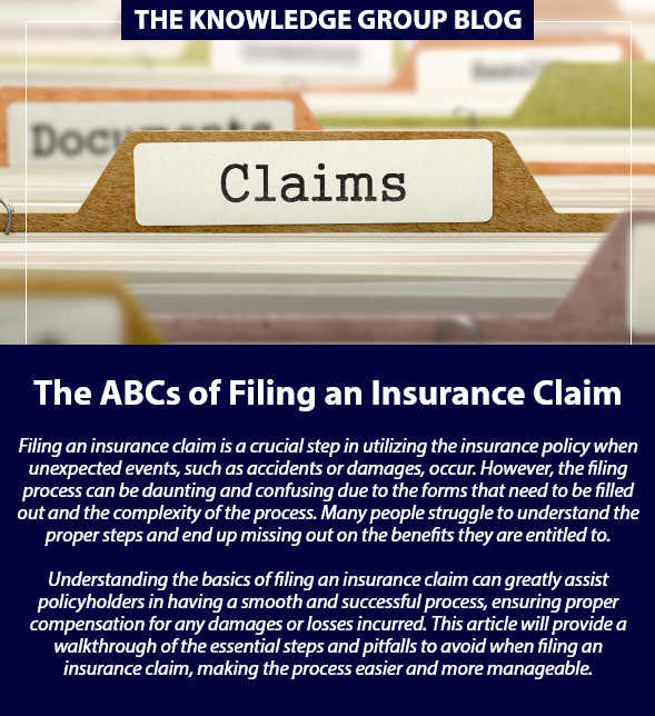 Filing an #InsuranceClaim can be complex, and policyholders may miss out on entitled benefits. Explore our latest blog for essential insights on filing claims: zurl.co/LQZx

Gain further insights at our webcast: zurl.co/7iUk

#CLE #webcast #TKG