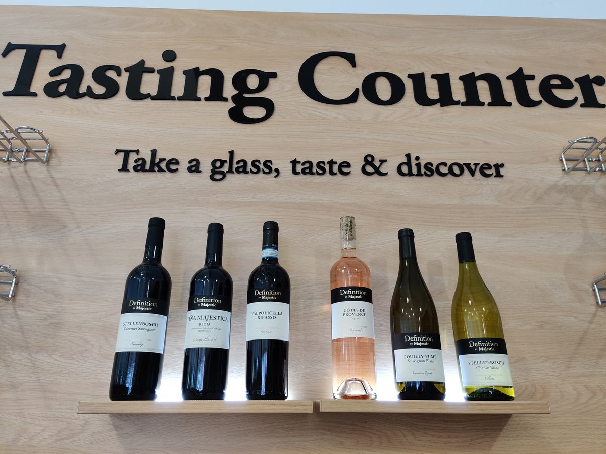 We still have availability at our Definition relaunch tasting event tomorrow! This is a chance to taste some exciting new wines, and the best bit is.. it's absolutely FREE. 

You do need to book in advance, so call me on 01924371300 to secure your spot. 

#majesticwine
