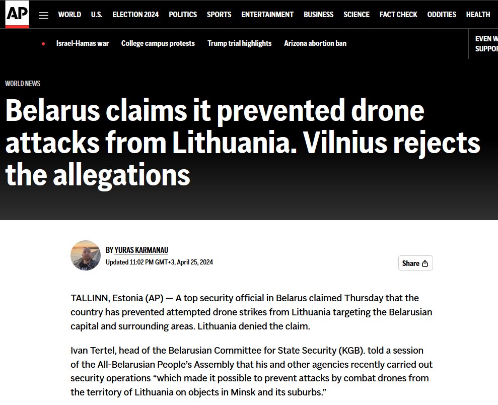.@Reuters spreading fake news with FSB, a Russian intelligence agency, as a source. Another success for the Kremlin's propaganda factory. Also, Russia trying to partly blame Lithuania seems to have become a pattern, we'll probably see more of this in the near future.