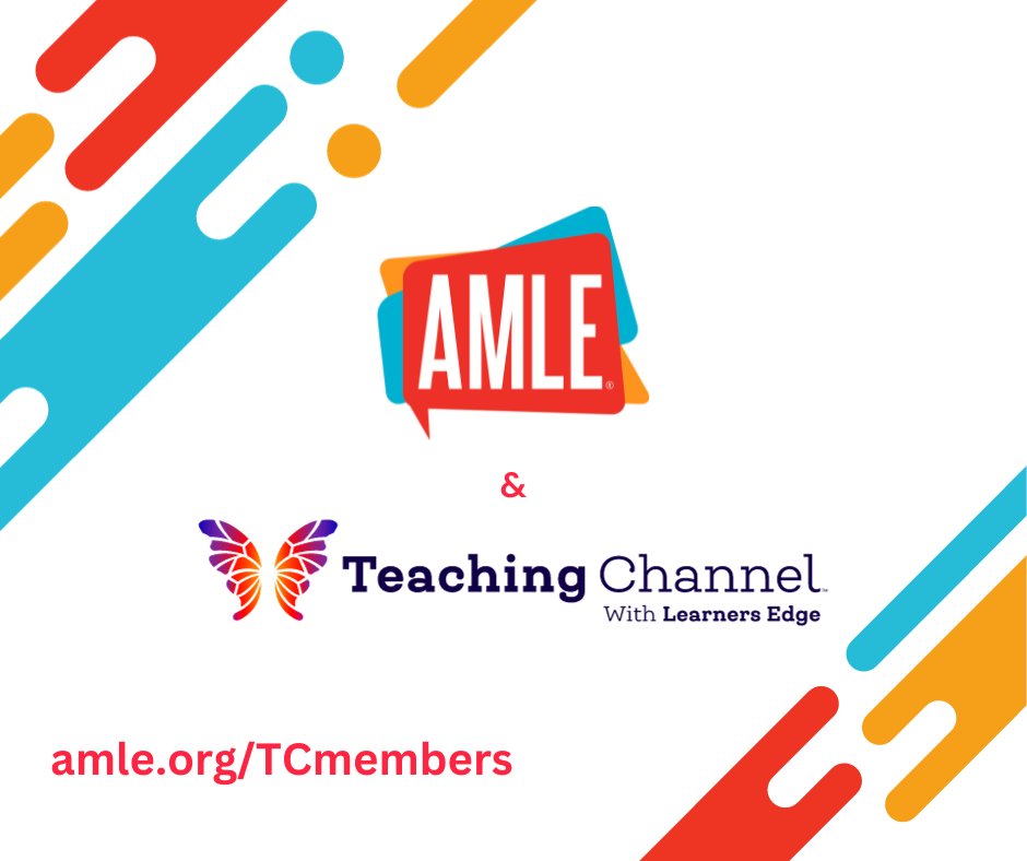 Just like students, educators have diverse learning preferences. In addition to AMLE’s traditional learning opportunities, we’ve partnered with Teaching Channel to make their library of online courses and videos more accessible to our membership. okt.to/2DaAuT