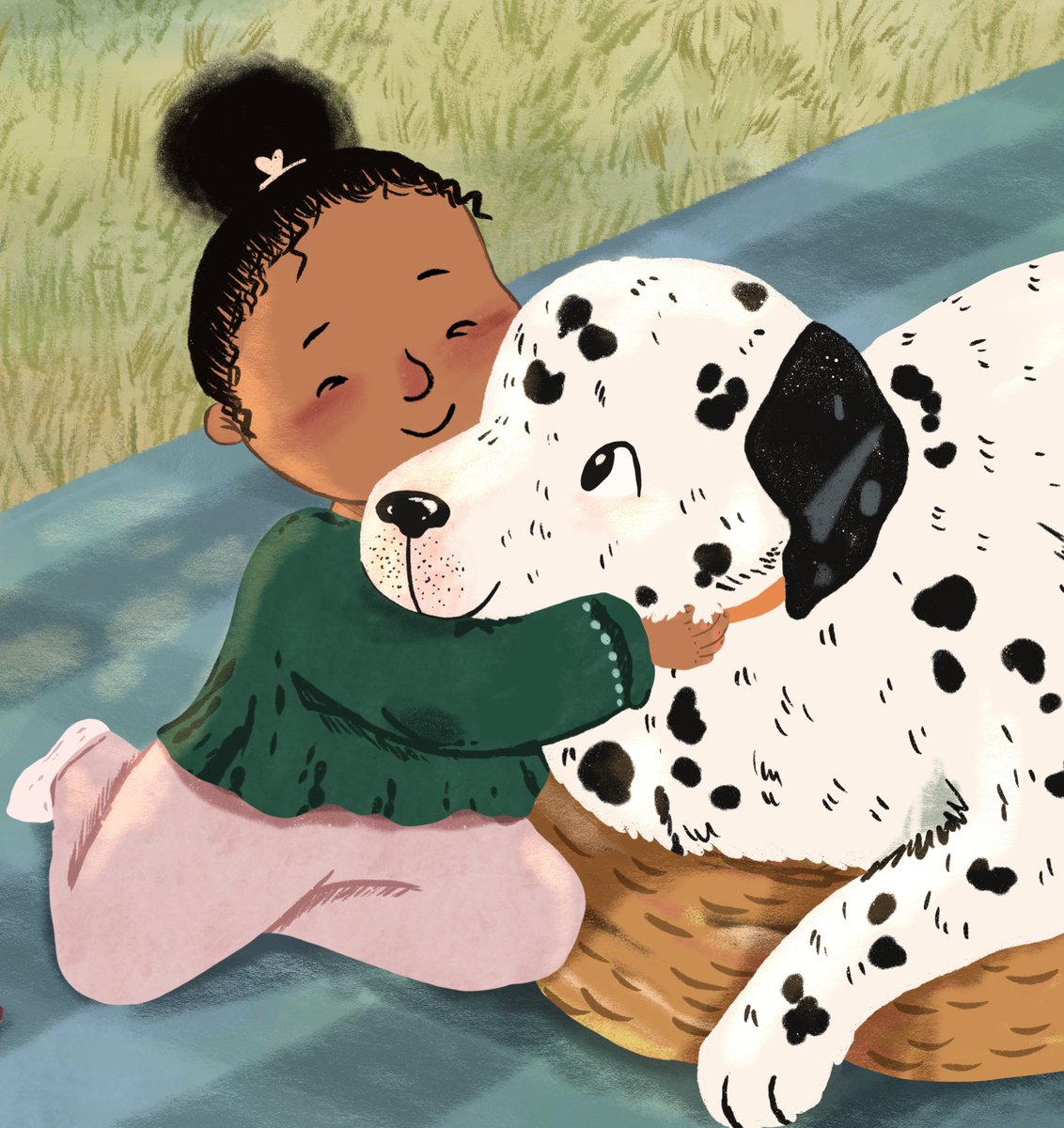 If you see this, post a dog! 🐶 #illustration #kidlitart