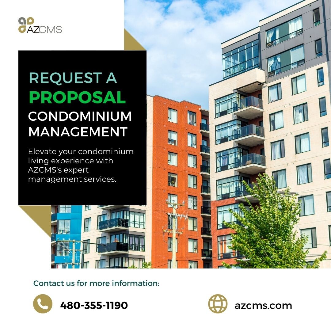 Discover seamless operations, proactive maintenance, and unparalleled resident support. Visit AZCMS.com to request a proposal for your HOA. 🏙️
#HOA #homeownerassociations #hoaarizona #hoahomeowners #requestaproposal #condo #condominiummanagement #condomanagement
