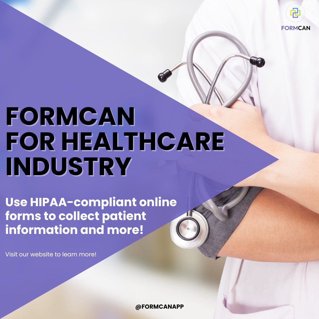 FormCanApp's tweet image. Streamline patient data, optimize workflows, and foster better outcomes by creating your forms with FormCan. 💼💉

Check us out now!
formcan.com/features/

#HealthTech #Innovation #FormCan