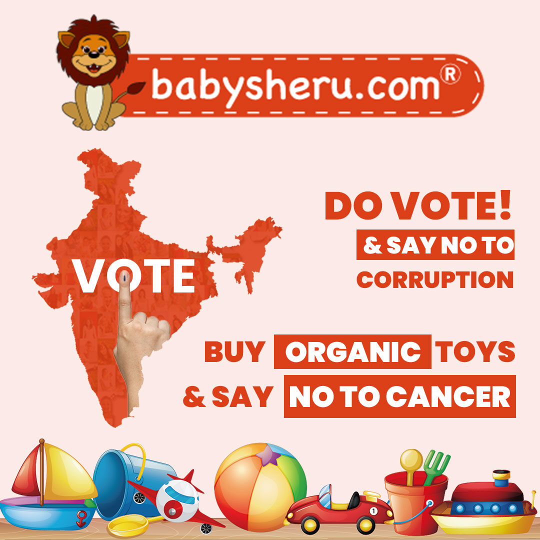 Vote for a healthier future! 🌱 Choose organic toys and say no to cancer and corruption. Let's make conscious choices for a better world. 🌍💚 

#VoteHealthy #OrganicToys #babysheru #NoToCancer #SafeToys #NoToCorruption #HealthierChoices #OrganicLiving #CancerPrevention