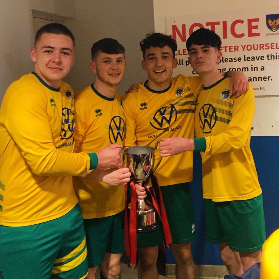 🏆 LEAGUE CHAMPIONS 🏆

Congratulations to MCC students Emmet, Callum, Nathan and Alex who recently starred in Mullingar Athletic’s title-winning team. 

Your hard work, teamwork, and dedication have paid off! ⚽️ 

#LeagueChampions