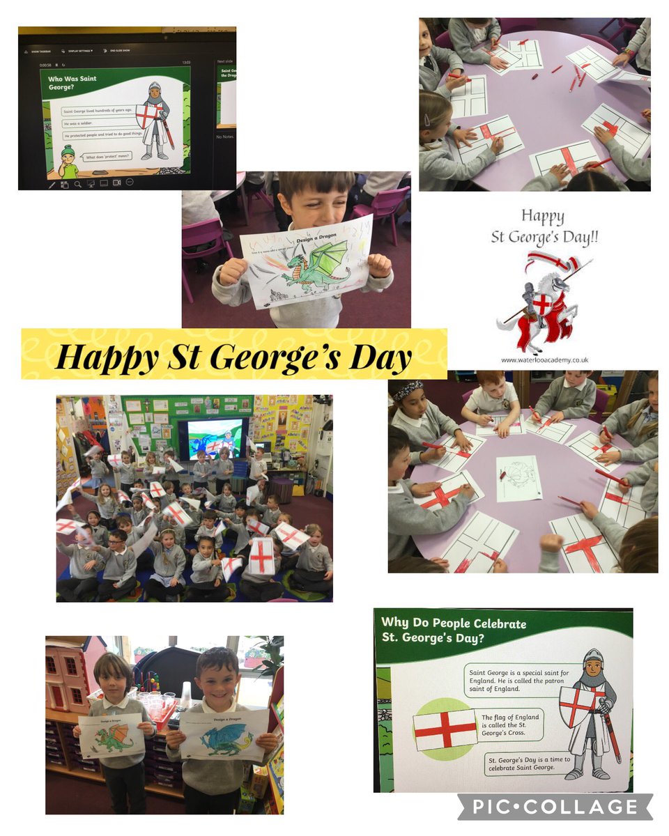 We enjoyed celebrating St George’s Day together. St George Pray for us 🙏🏻