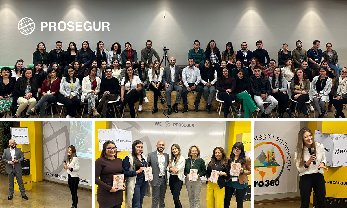 ProsegurGlobal's tweet photo. Estamos muy agradecidos con los más de 1.000 participantes en la conferencia con Romina Sánchez, experta en nutrición y hábitos saludables en las oficinas de Bogotá, Colombia.🍏 ¡Gracias por su ponencia y a todos los participantes del evento!🌟
#TalentoProsegur https://t.co/7a3S7jRpng