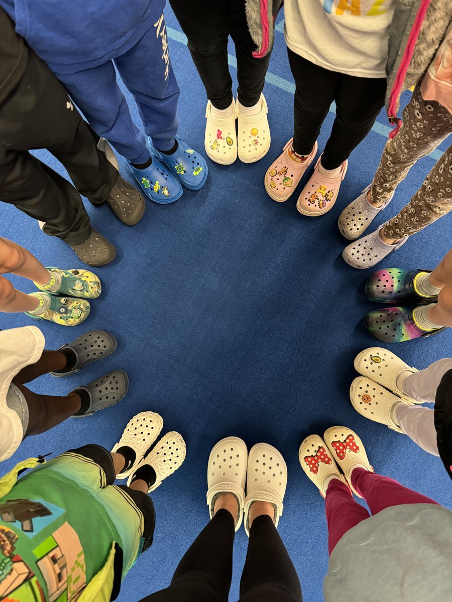 We love Crocs in 2nd grade!!! ❤️<a href="/RobertHunterES/">Robert Hunter</a> <a href="/Crocs/">Crocs</a>