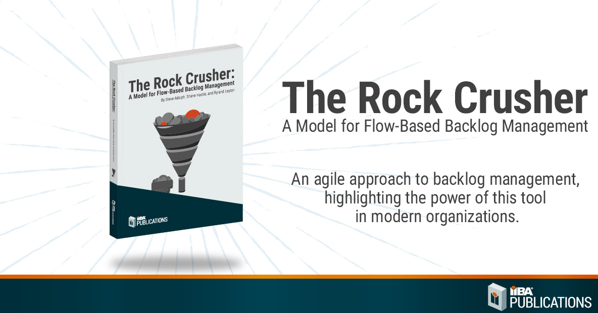 'Finally someone has splashed a dose of reality onto the broken flat backlog metaphor! Lots of great concepts and tools here.” -Jeff Patton, Chief Troublemaker jpattonassociates.com Get your hands on a copy of The Rock Crusher here: iiba.org/career-resourc… #Rockcrusher #Agile
