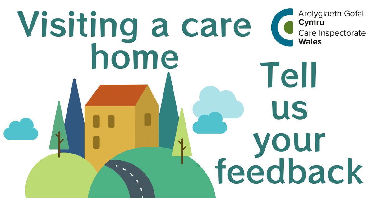 👋Will you be visiting a friend or relative in a care home over the bank holiday? You can provide feedback for any registered care home via our online form 👇 careinspectorate.wales/providing-feed… or ✉️emailing ciw@gov.wales.