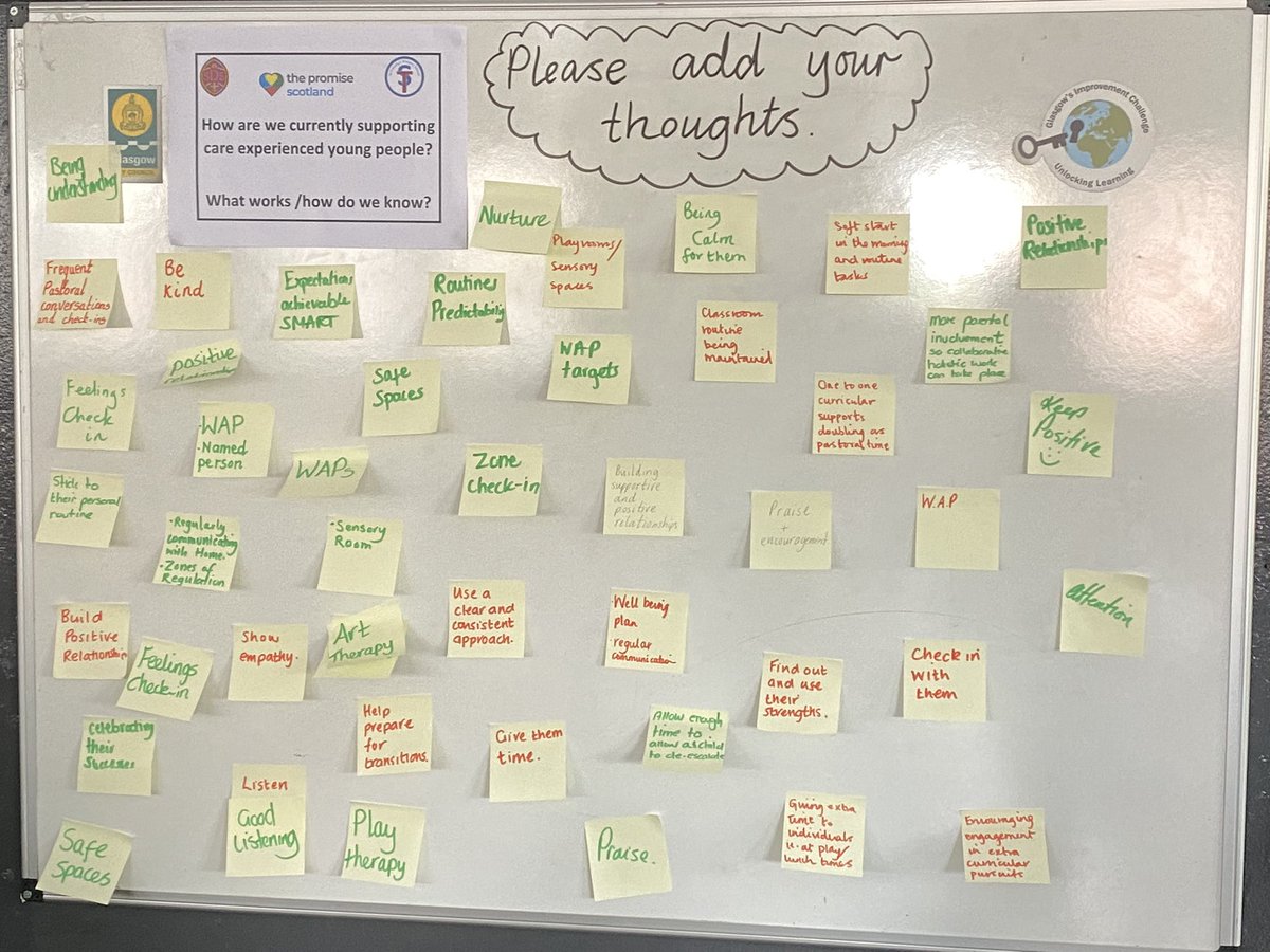 Thank you to @St_Timothy_PS for joining us @St_Denis_PS to complete Session 2 of our @ThePromiseScot ‘Keeping The Promise Award’ and the staff knowledge check. Both schools are very proud to be involved in this pilot project #GIRFEC @EdISGlasgow @Doug_GCC