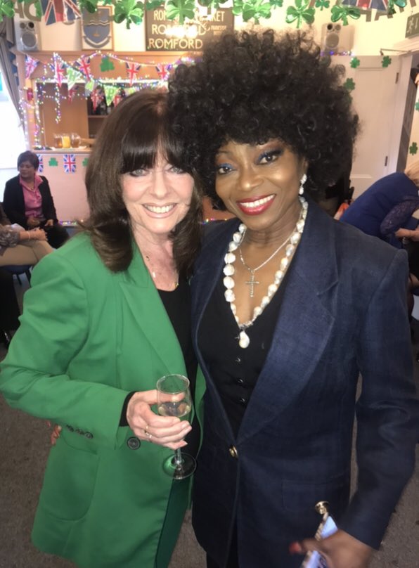 Happy Birthday Beautiful Patti Boulaye. So Talented and a Gorgeous Lady. Have a Wonderful Day. Lovely memory recently at a St Patrick’s Day Party. @PattiBoulaye #BillieAndMe #MeMyselfAndI #ArethaAndMe #DianaAndMe @stephen46248966  @AndrewRosindell #FridayFeeling