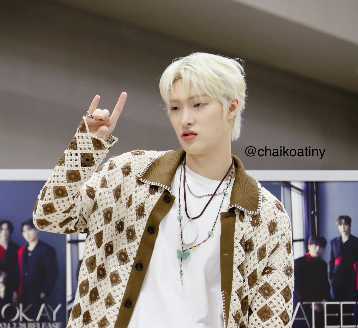 240502
NOT OKAY プレミアム団体サイン会

🐥🐣

#ATEEZ #MINGI #민기 #ミンギ