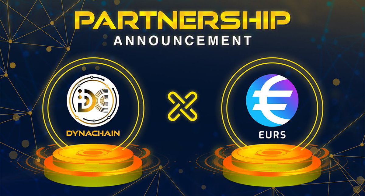 🎉 Exciting news indeed! The partnership between ⚖️ DynaChain and @stasisnet, the issuer of #EURS, holds great promise. Integrating EURS with @Dynachain tokens will significantly enhance utility and value for the community! Stablecoins like EURS — play a crucial role in the…