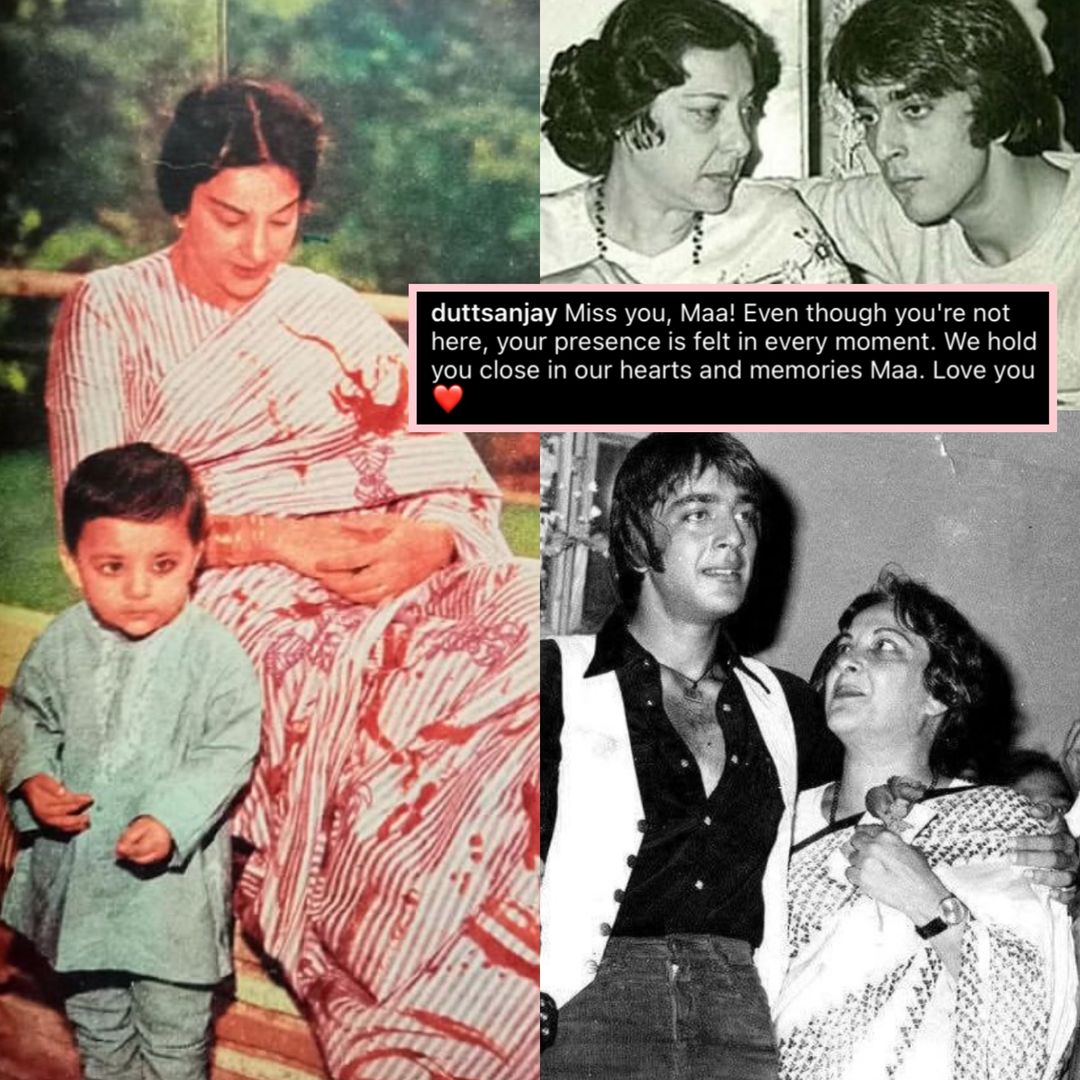 ‘Miss you, Maa’
#sanjaydutt remembers mother #Nargis on her death anniversary

#sanju #sanjaydutt #nargis #nargisdutt #trendingnow #bollywood #explorepage #fyp