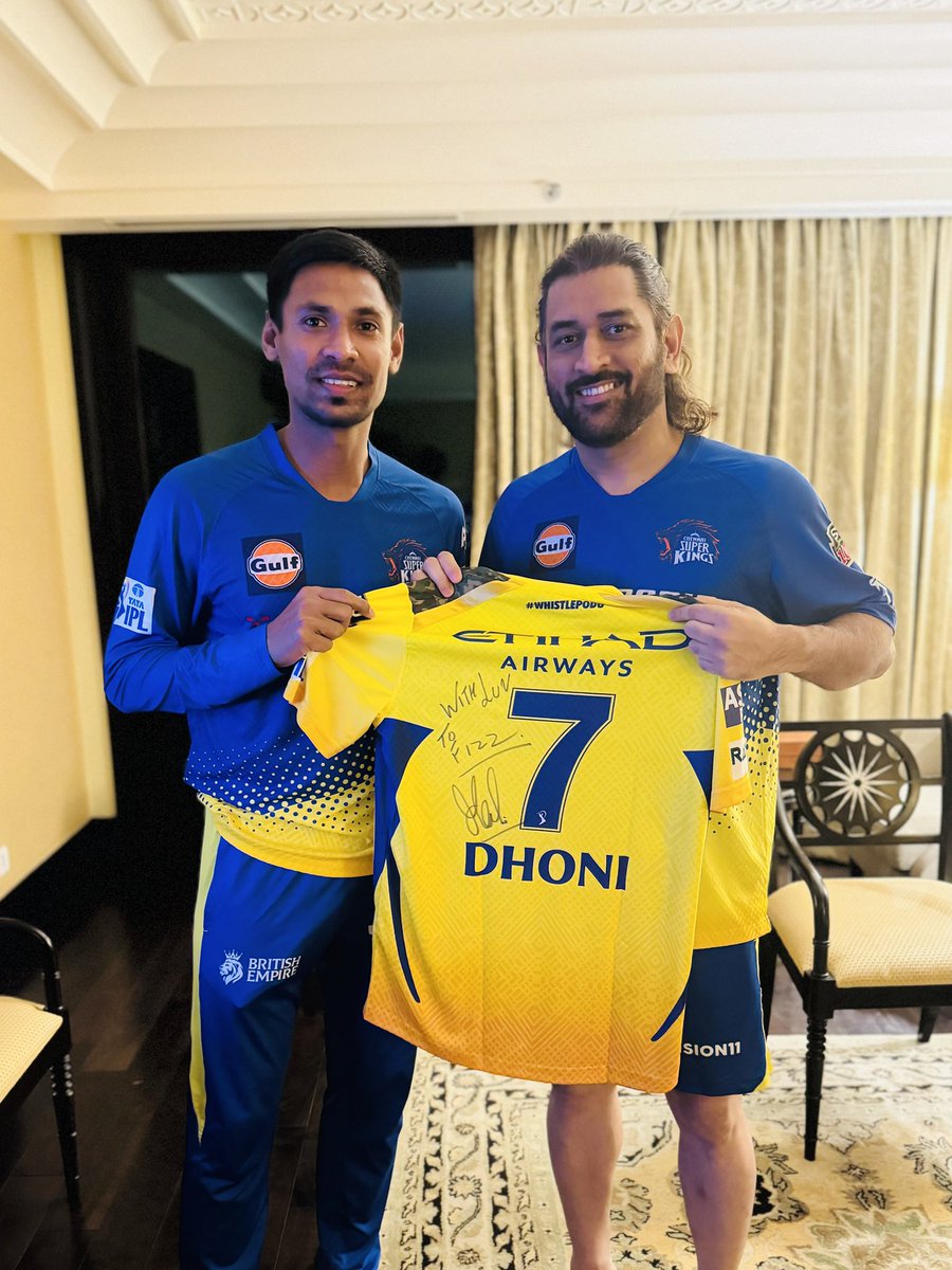 Thanks for everything Mahi bhai. It was a special feeling to share the same dressing room with a legend like you. Thanks for keeping faith in me everytime. Appreciating your valuable tips, I will remember those things.

Looking forward to meeting and playing with you again soon.