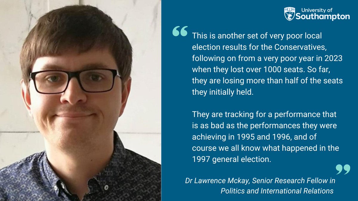 Senior Research Fellow @lawrencemckay94 spoke to @BBCRadioSolent this morning about #LocalElections2024.