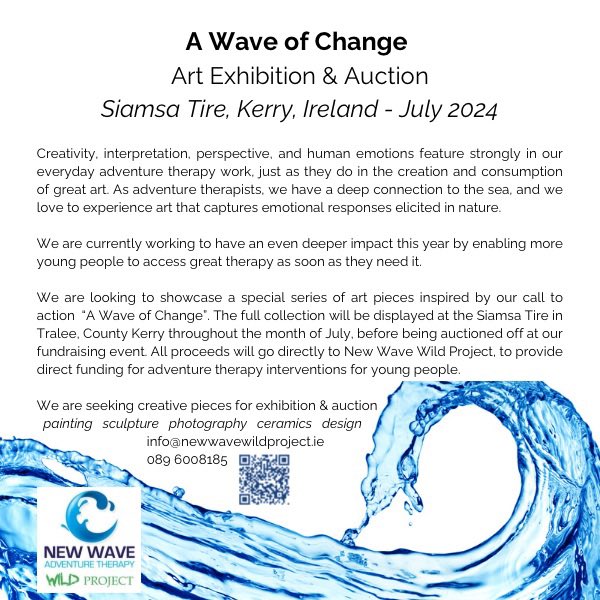 We’re really enjoying the behind the scenes preparations for our up and coming event that will run for the full month of July @siamsa_tire in Tralee. #adventuretherapy #art #awaveofchange #socialenterprise #nonprofit #communitysupport #earlyintervention